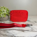 Rue - Nylon Wristlet Wallet - Red