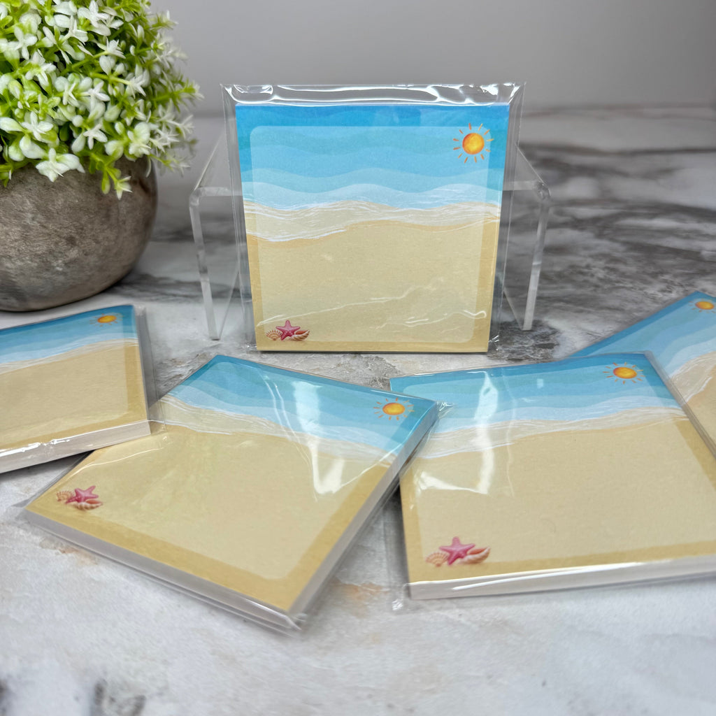 The Sticky Note Collection - Beach Sand Summer Seashell Sun
