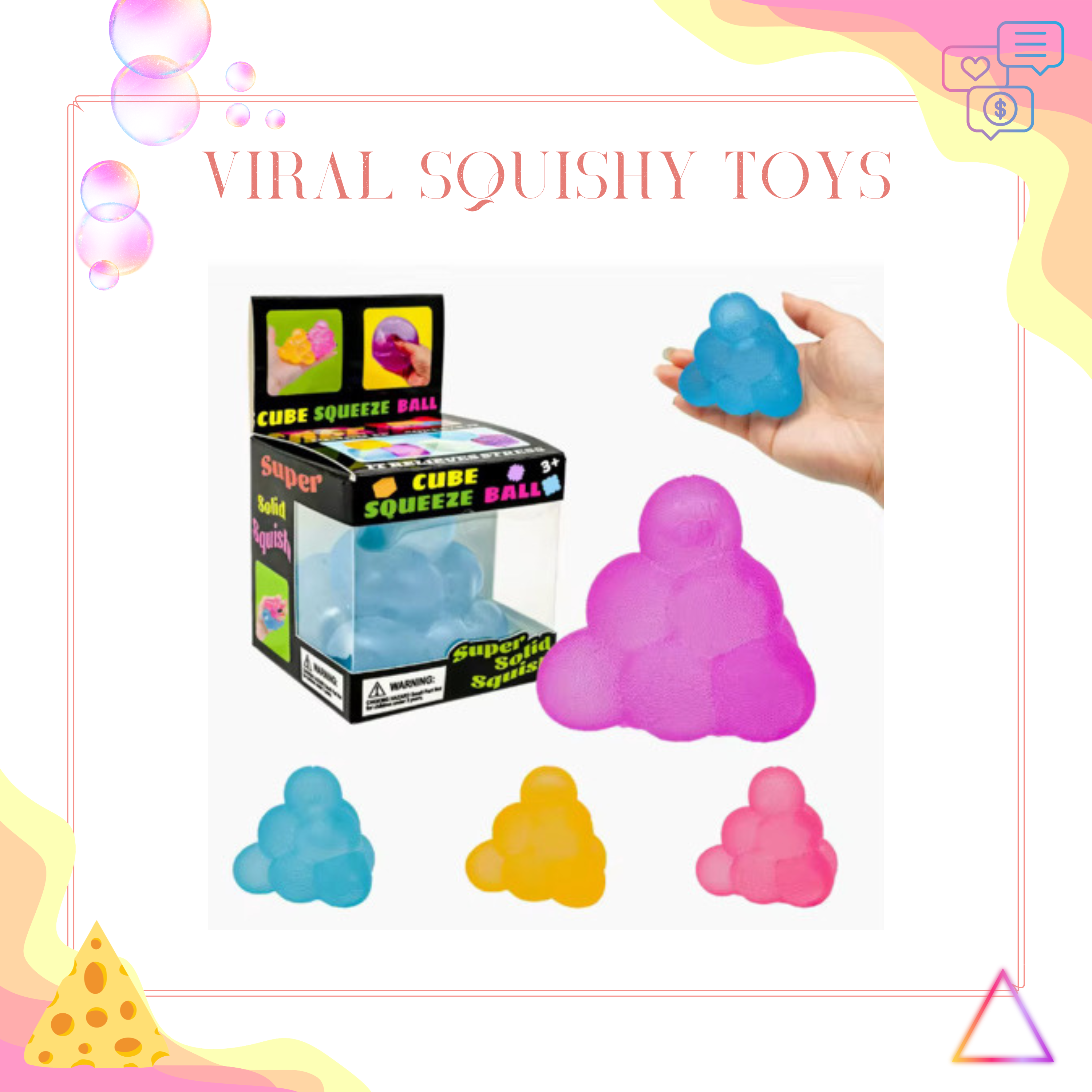 Squishy Toy - Triangle