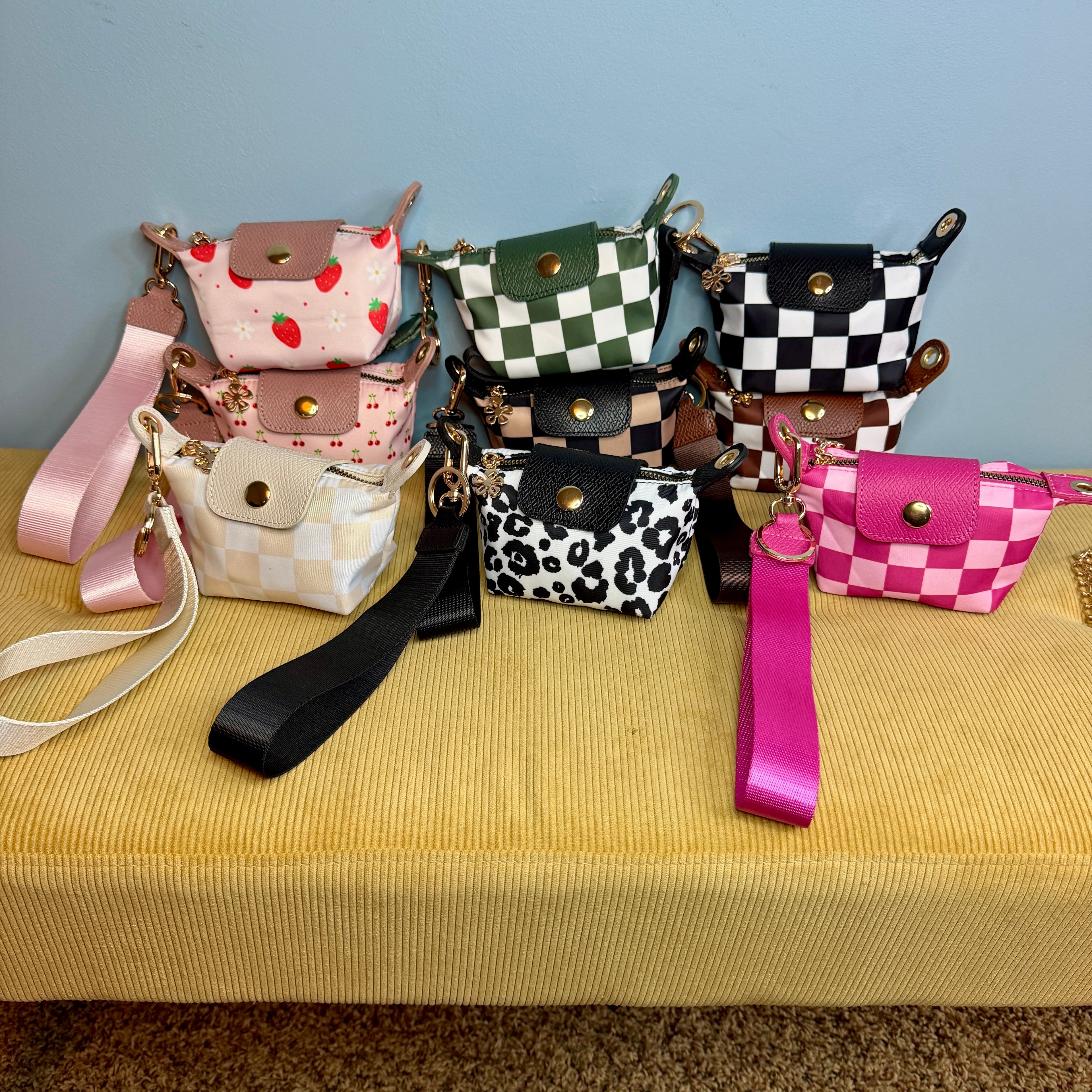 Riley - Nylon Mini Crossbody Clutch