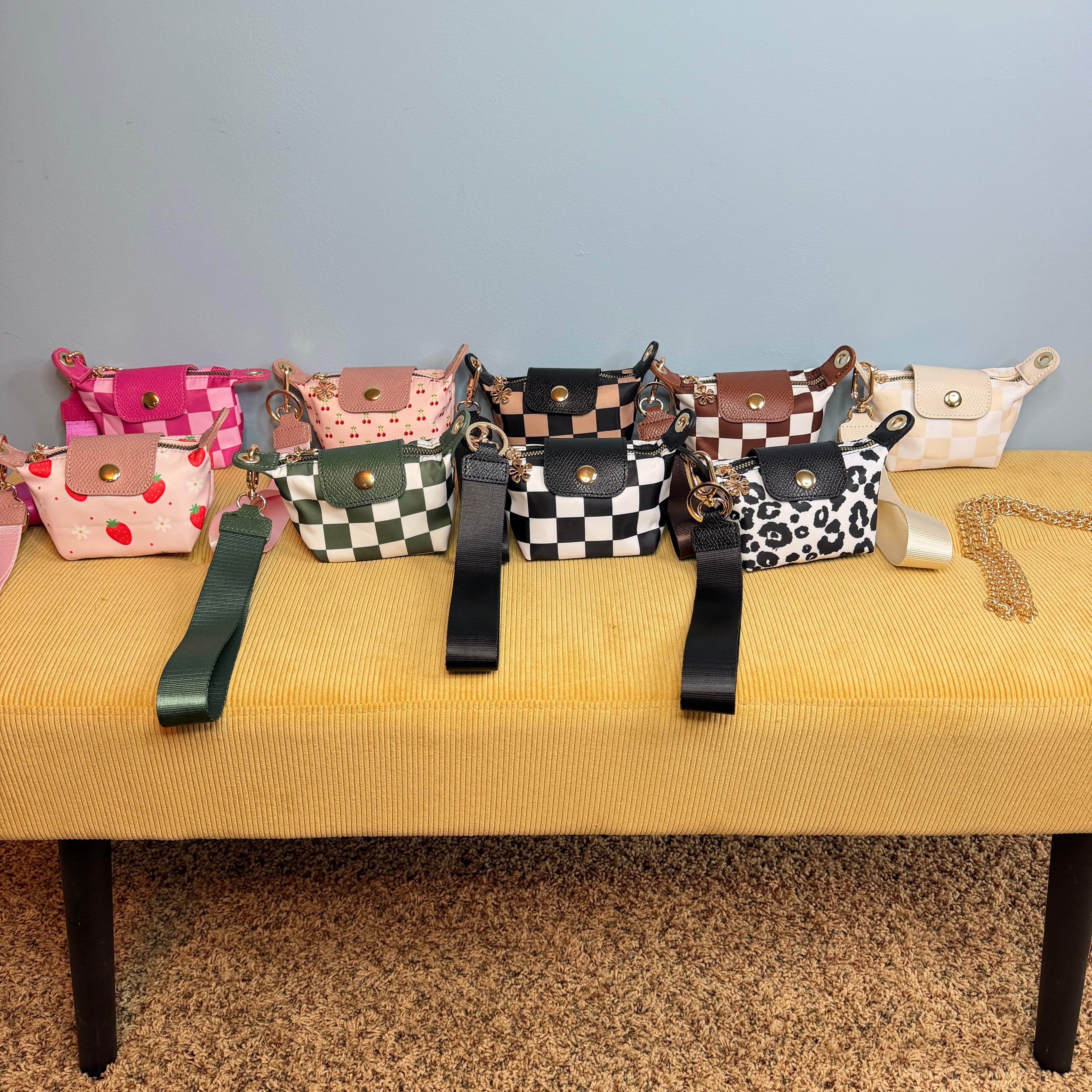 Riley - Nylon Mini Crossbody Clutch