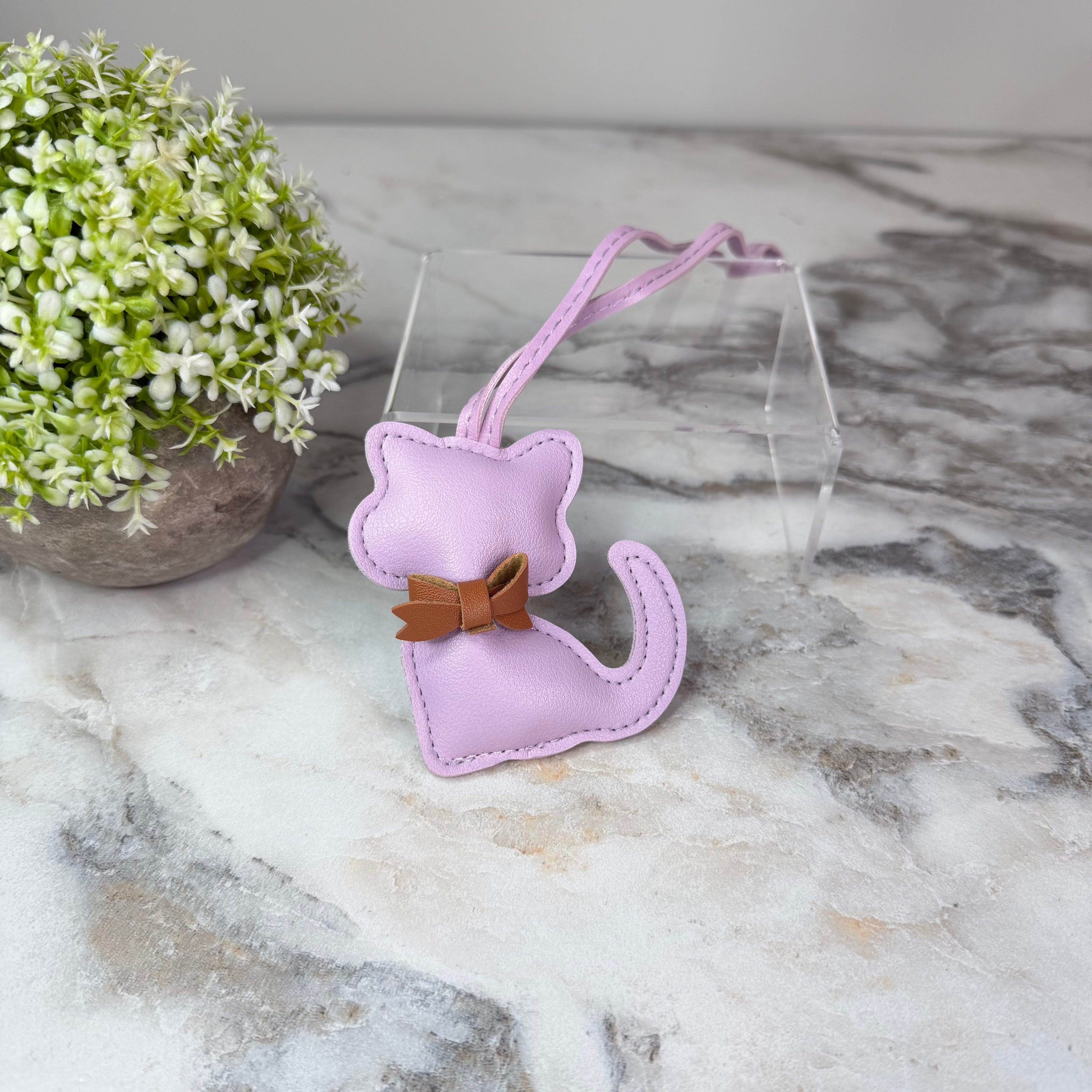Bag Charm - Cat Bow