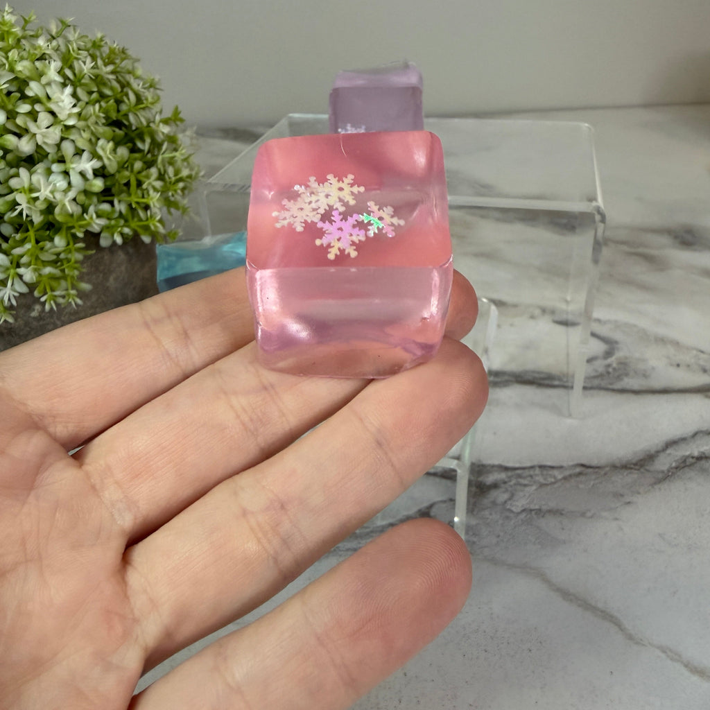 Squishy Toy - Ice Cube Snowflake