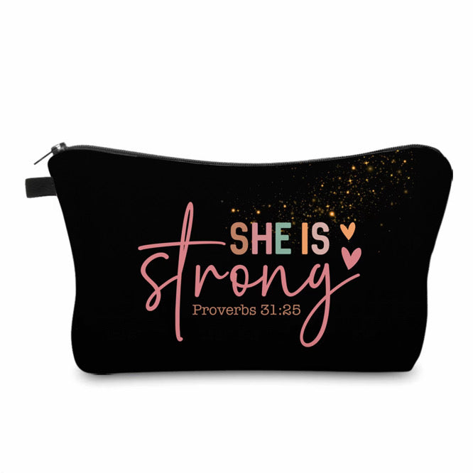 Pouch - Religious, She Is Strong