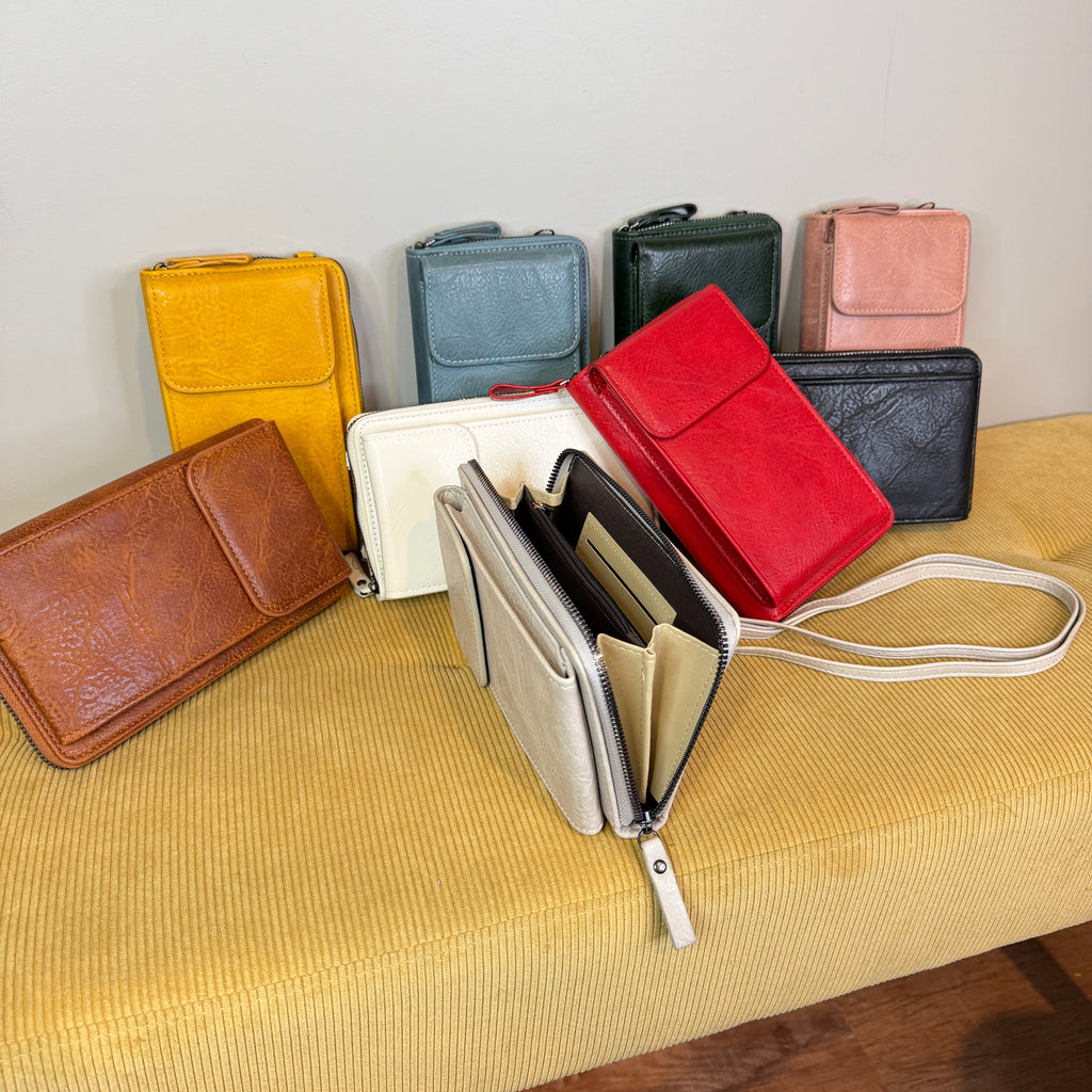 Claire Crossbody Wallet + Purse