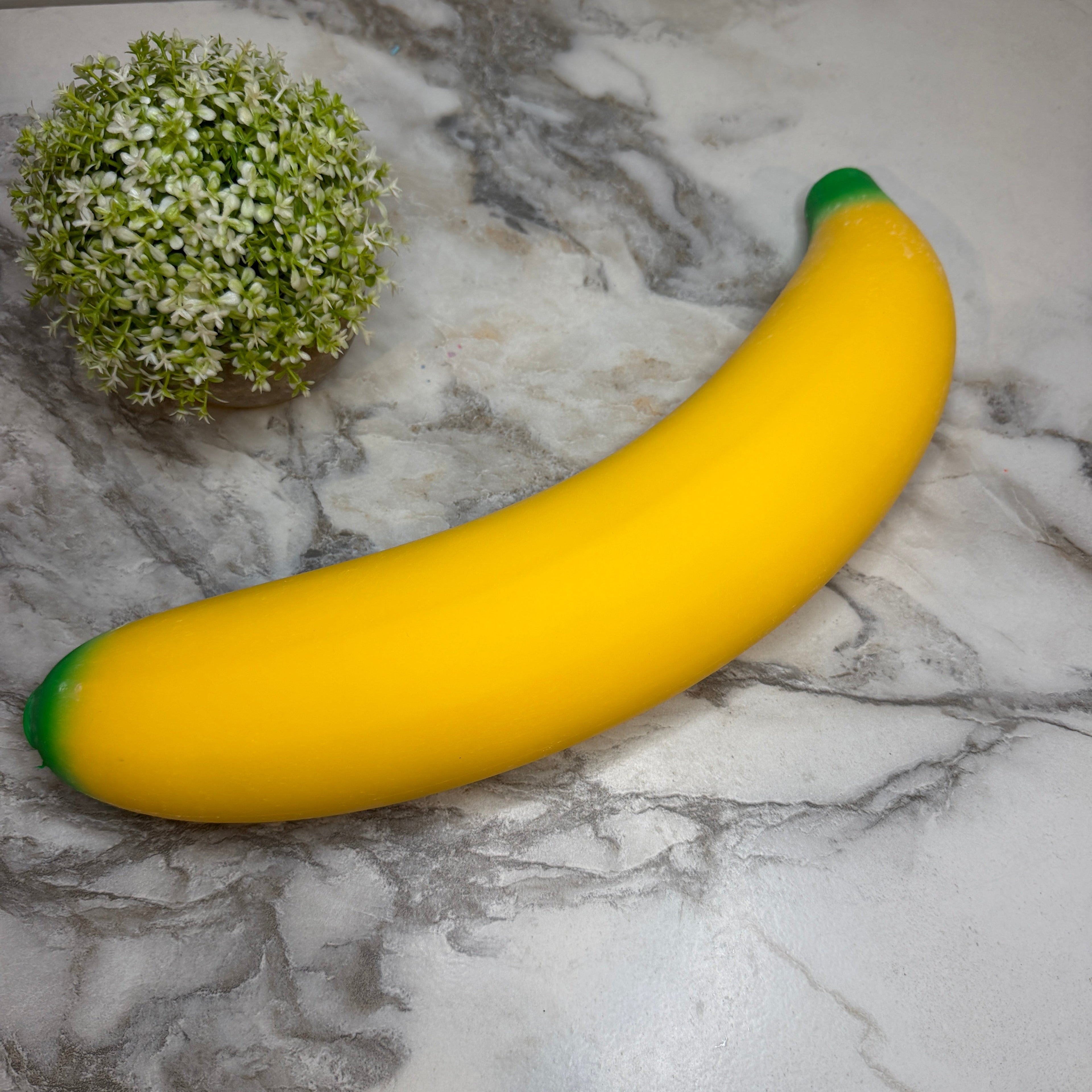 Squishy Toy - Banana, Jumbo - PREORDER