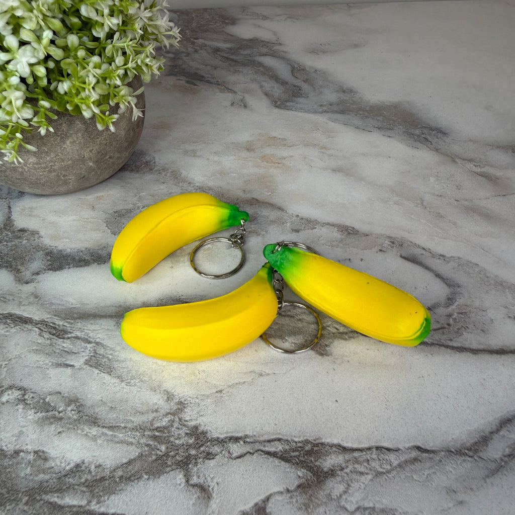 Keychains - Foam Banana