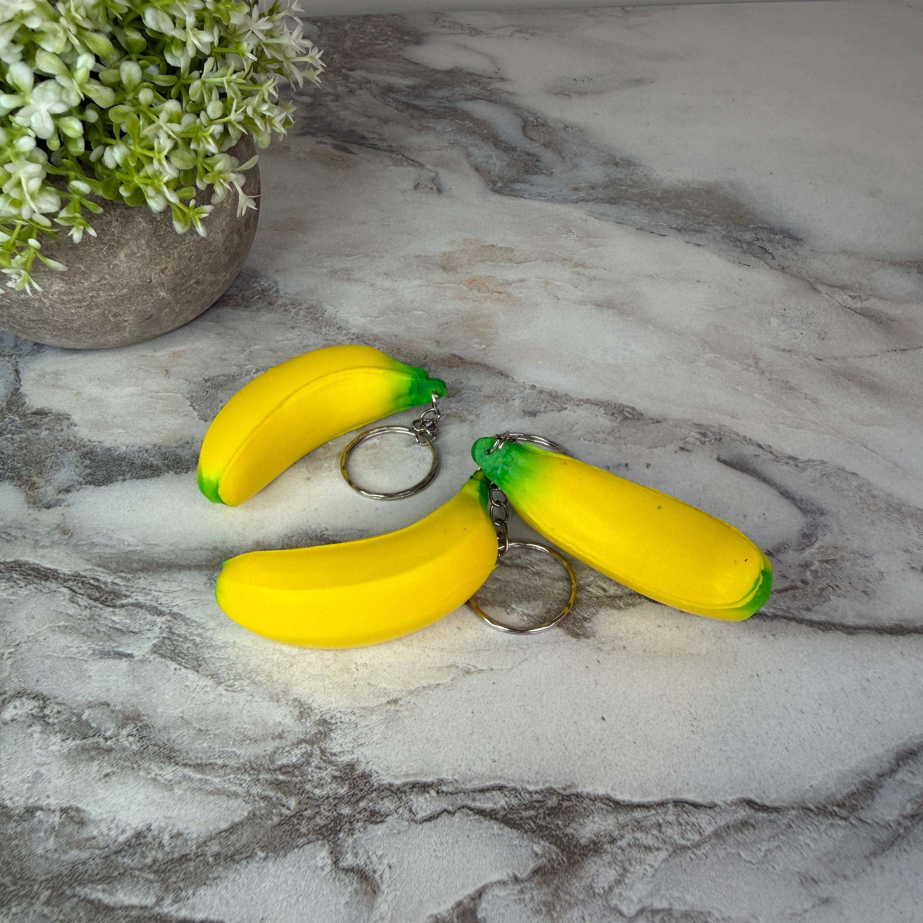 Keychains - Foam Banana