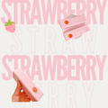 Squishy Toy - Strawberry Rectangle Butter