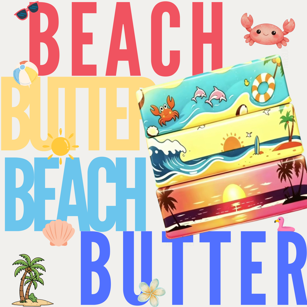 Squishy Toy - Butter Summer Beach