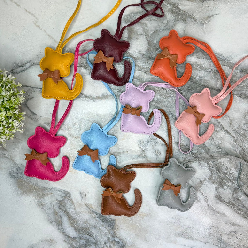 Bag Charm - Cat Bow