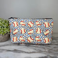 Pouch - Baseball Floral Daisy