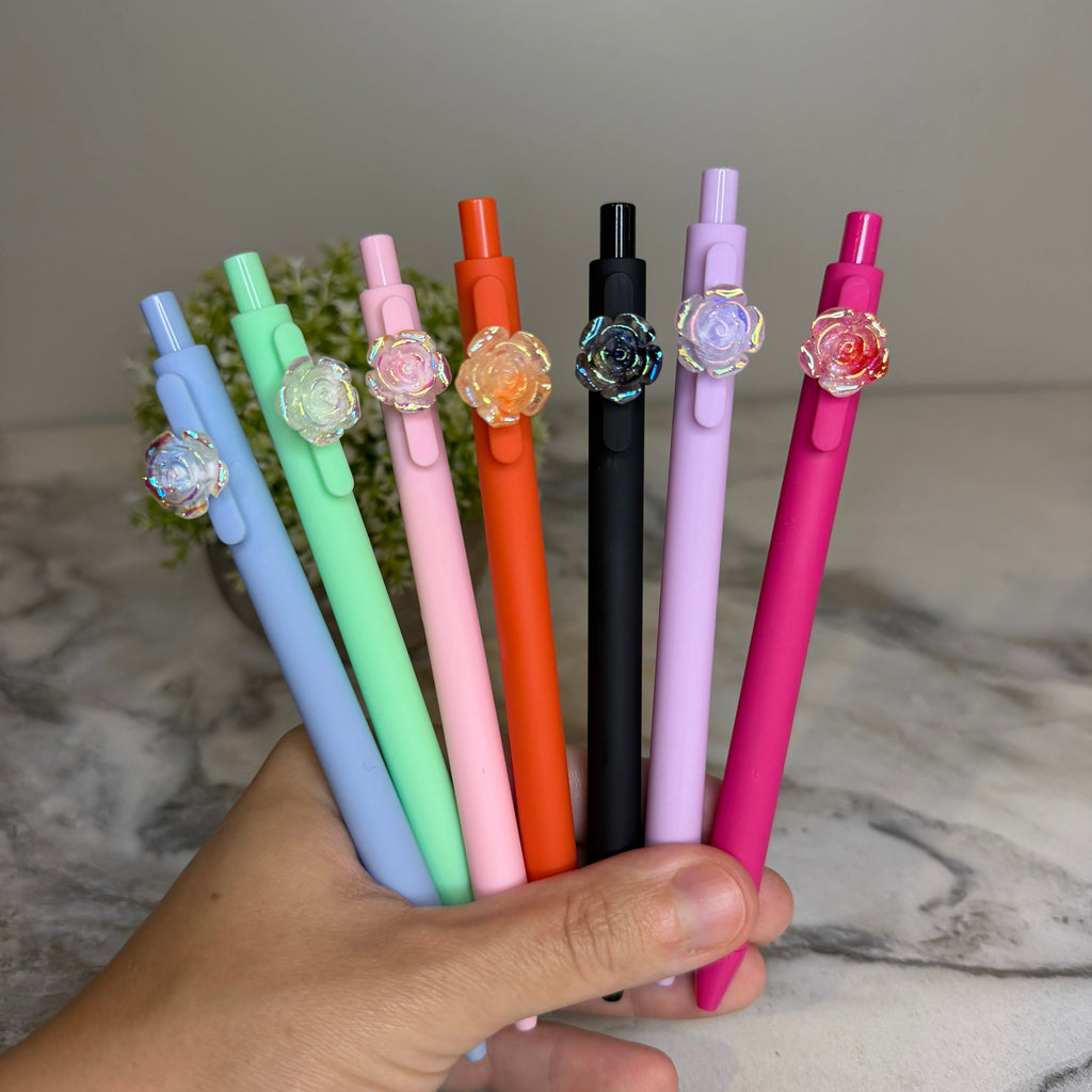 Pen - Holographic Roses