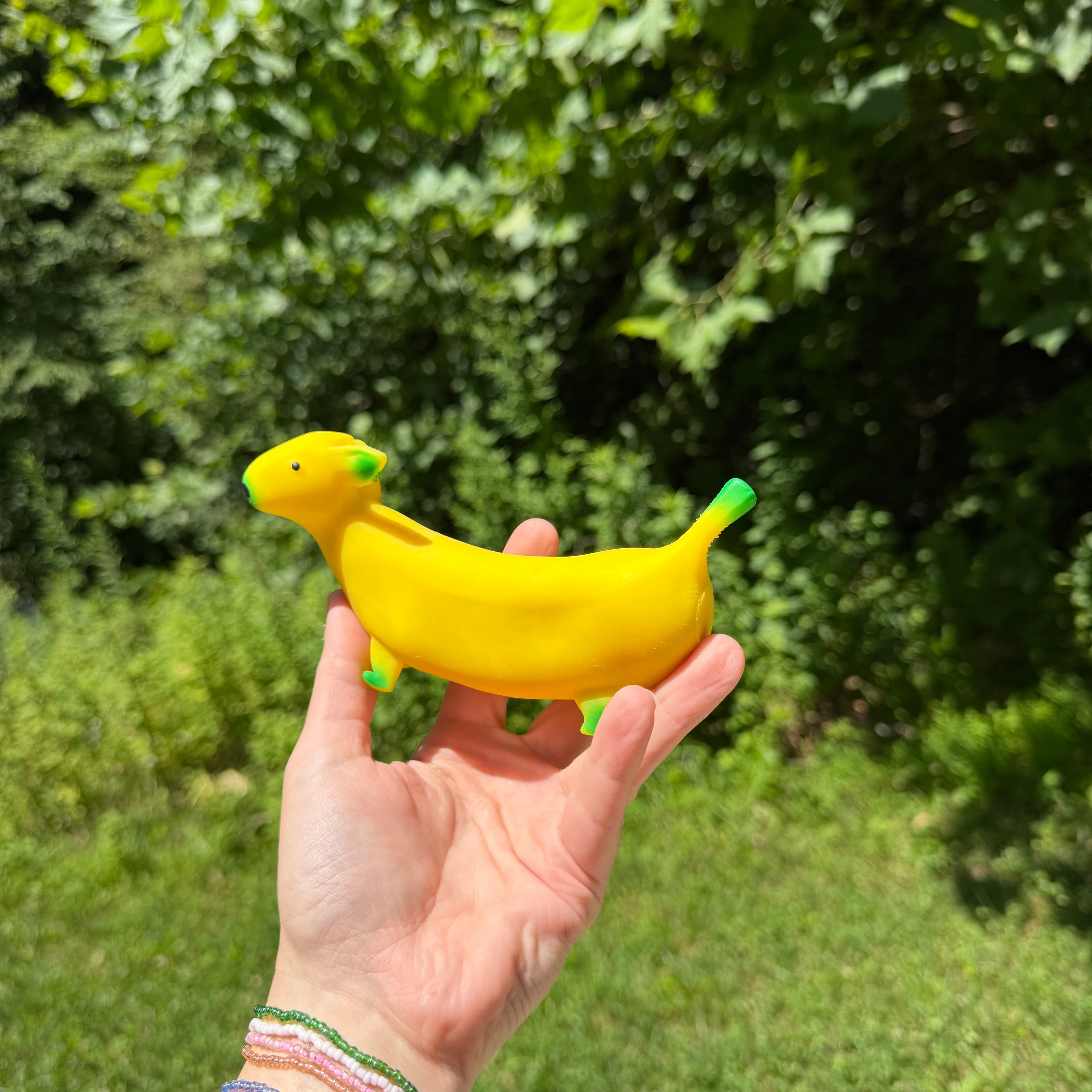 Squishy Toy - Banana Dog