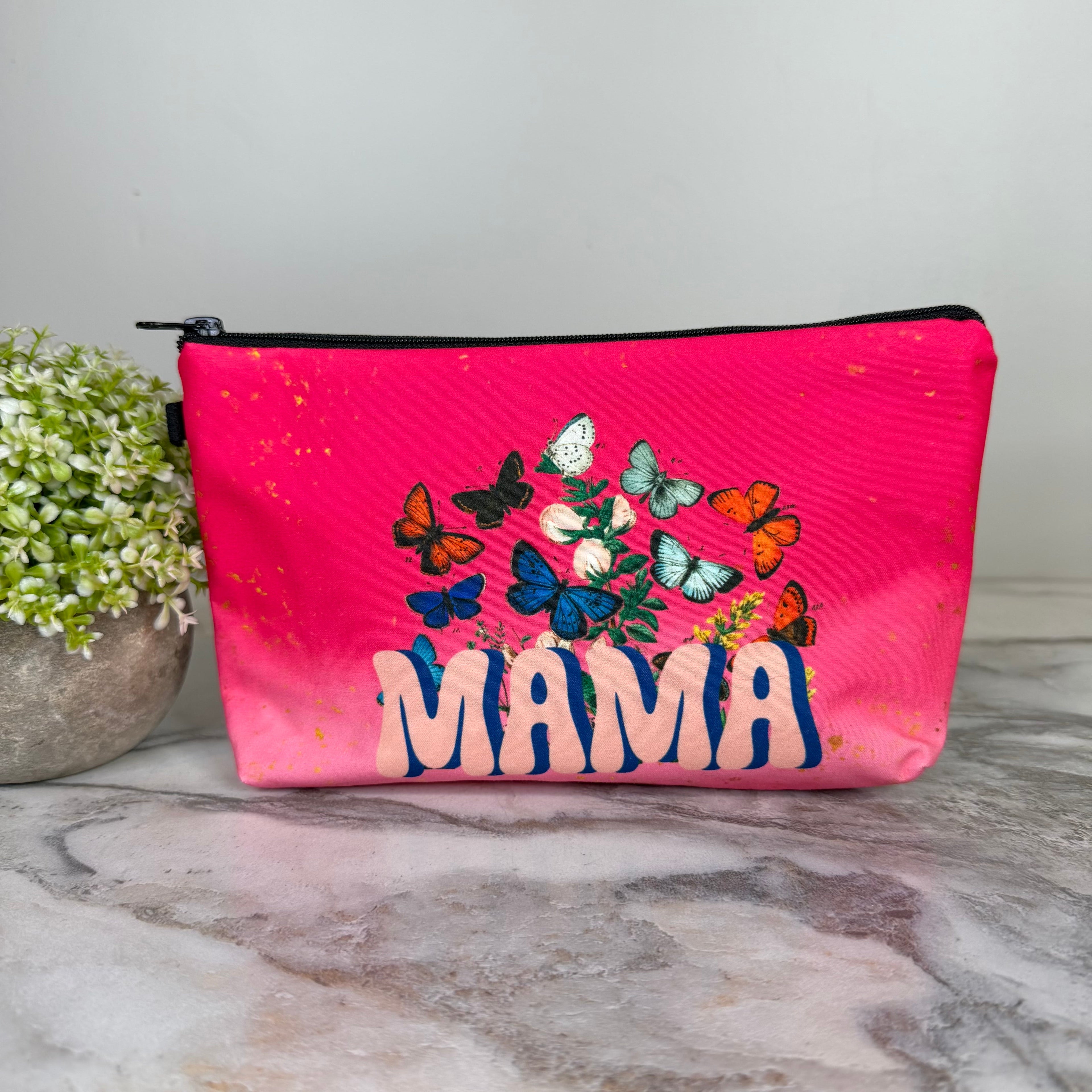 Pouch - Mom Mama Butterfly