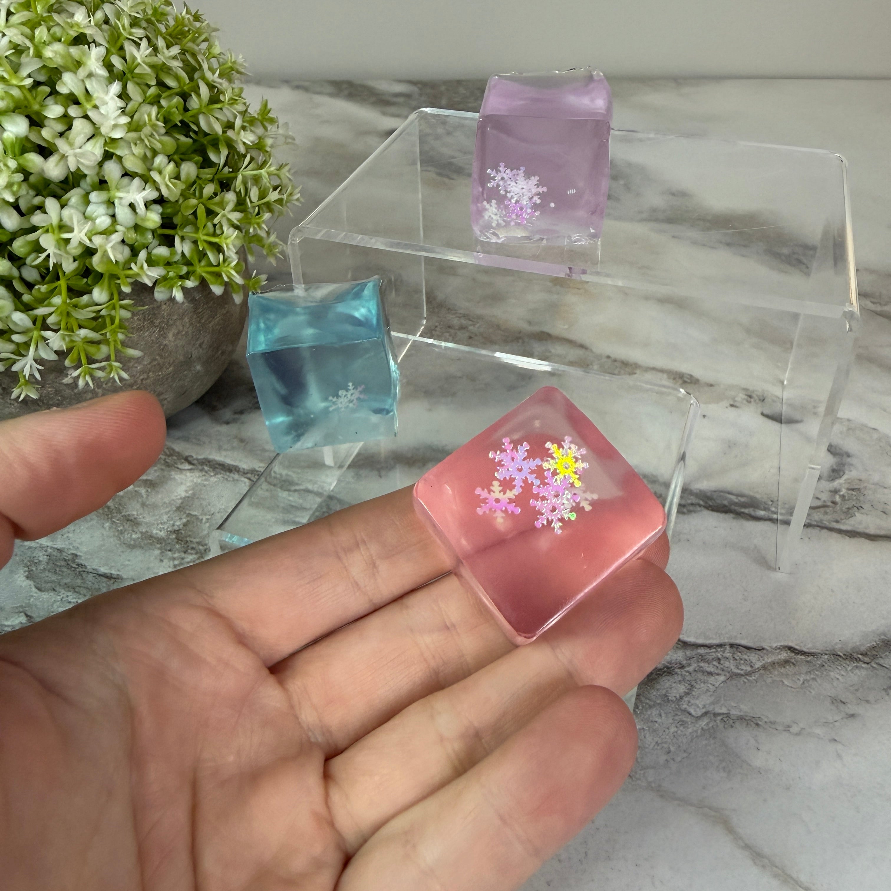 Squishy Toy - Ice Cube Snowflake