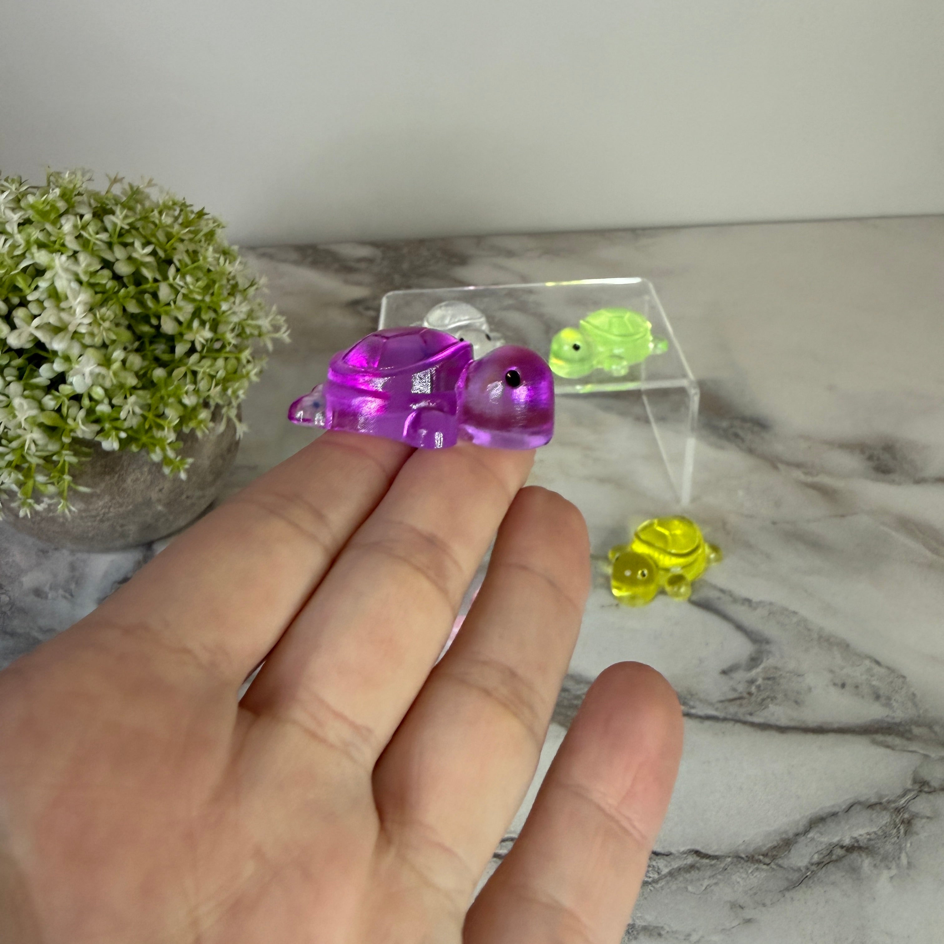 Squishy Toy - Clear Turtle