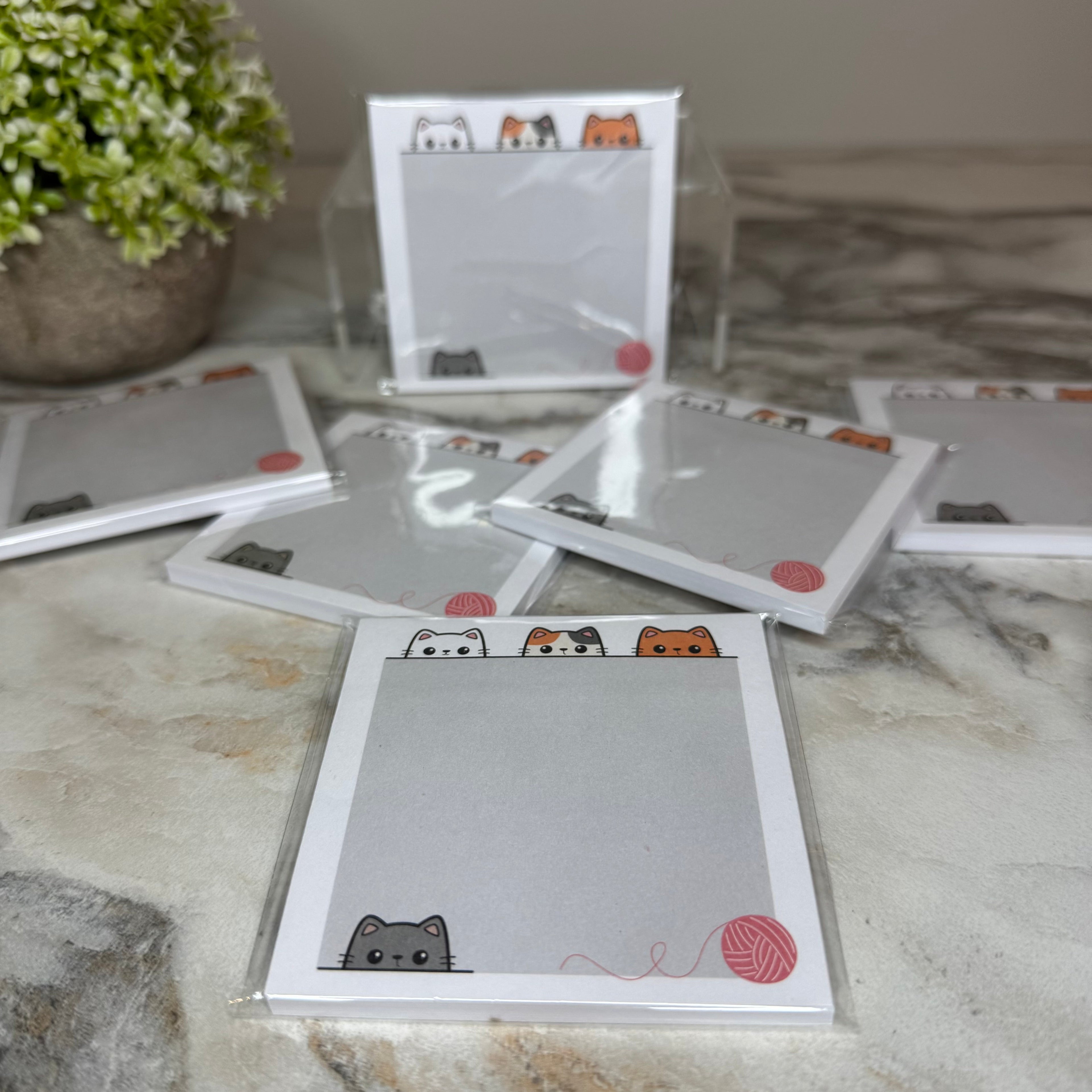 The Sticky Note Collection - Cat Heads
