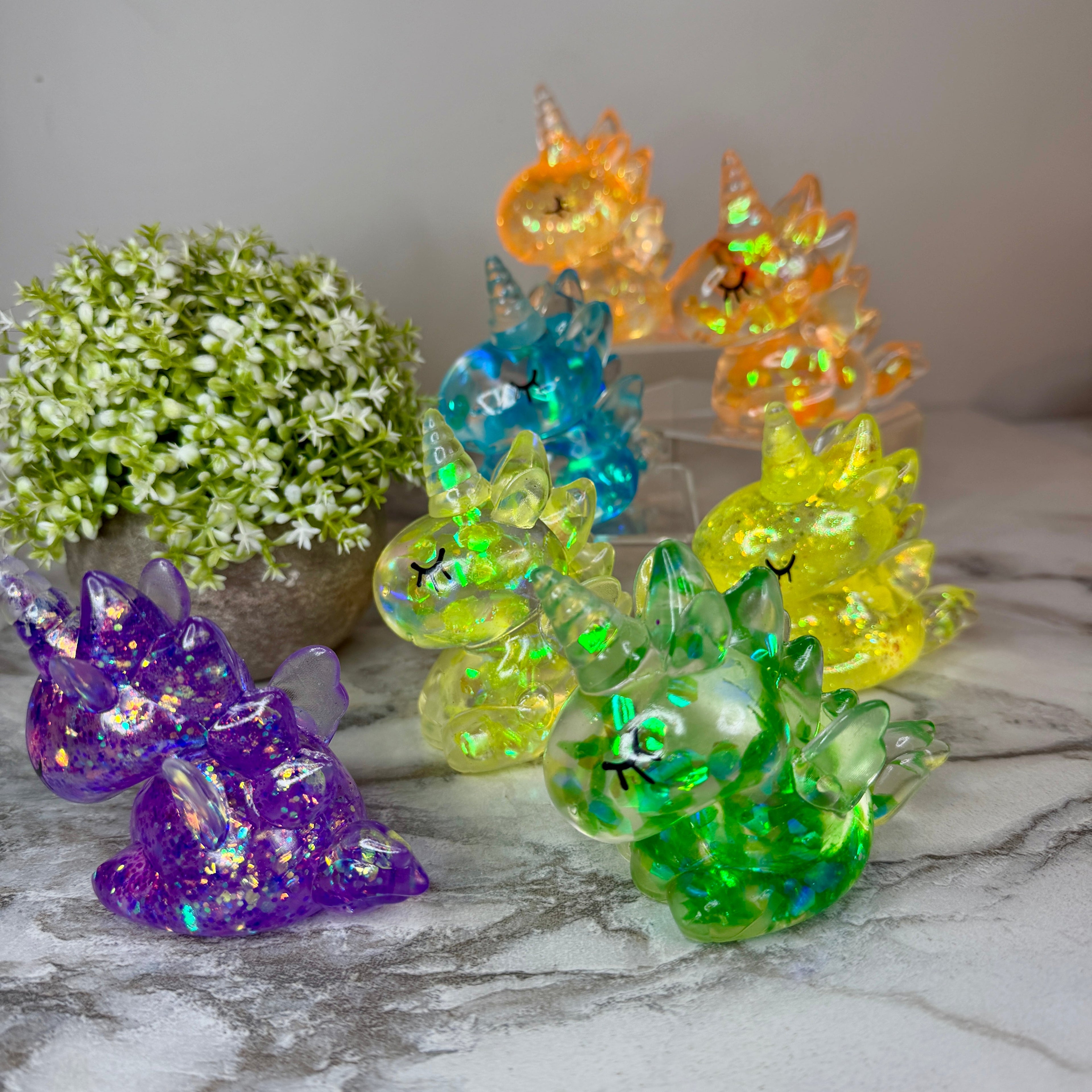 Squishy Toy - Unicorn Glitter