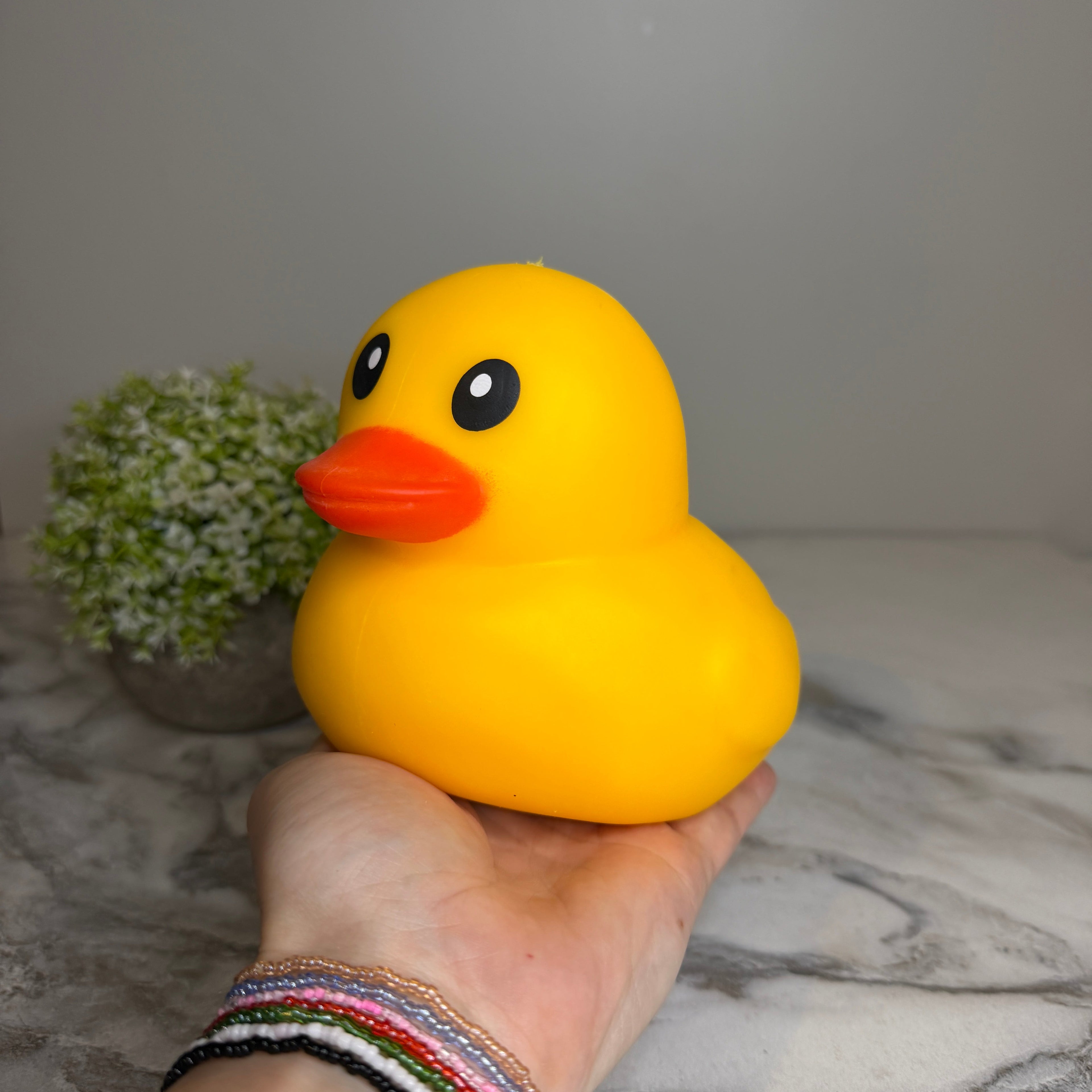 Squishy Toy - Rubber Duck, Jumbo Yellow