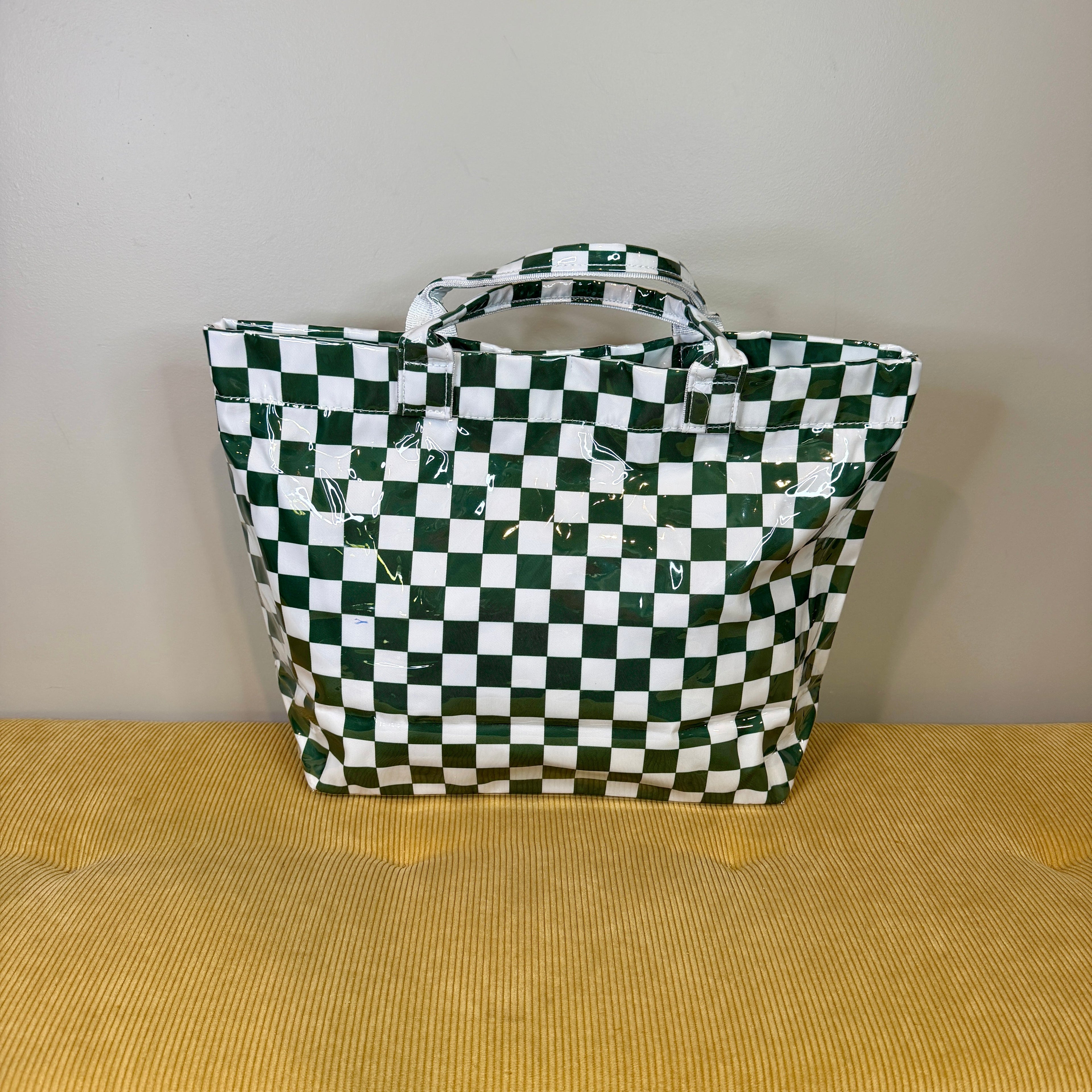 April Vinyl Tote Bag - New Designs