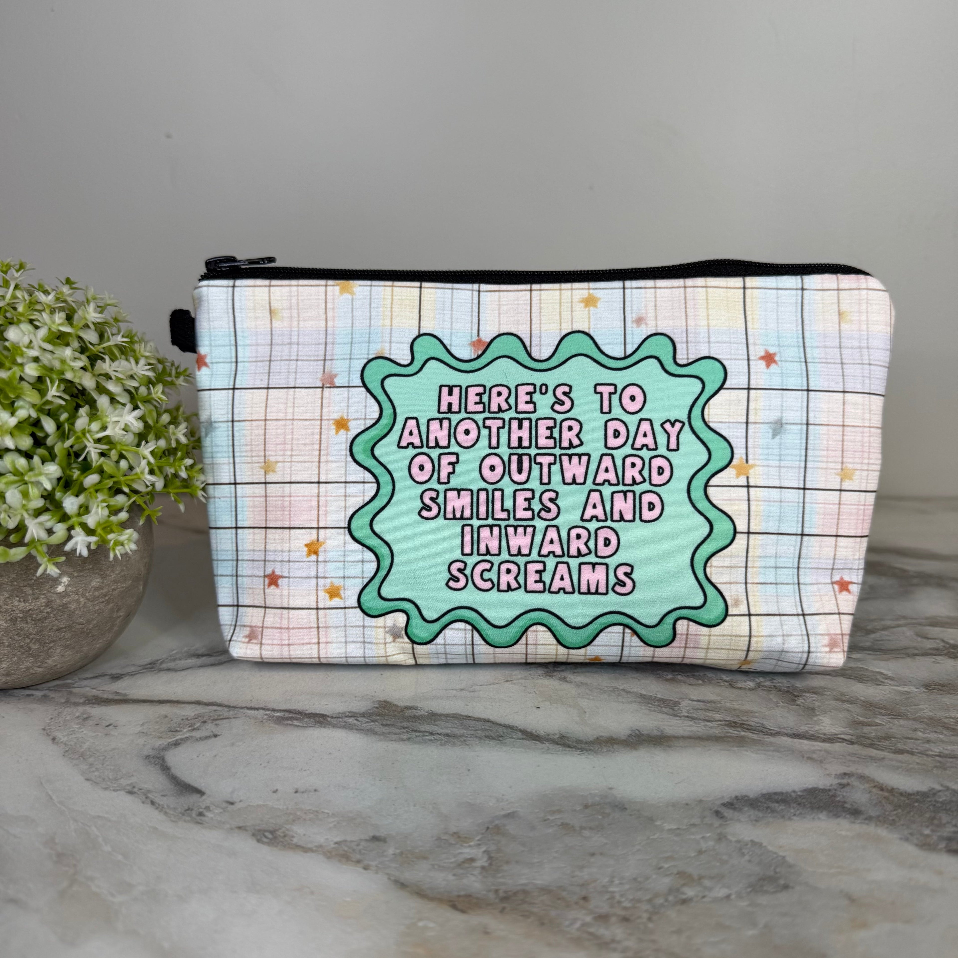 Pouch - Humor, Outward Smiles, Inward Screams