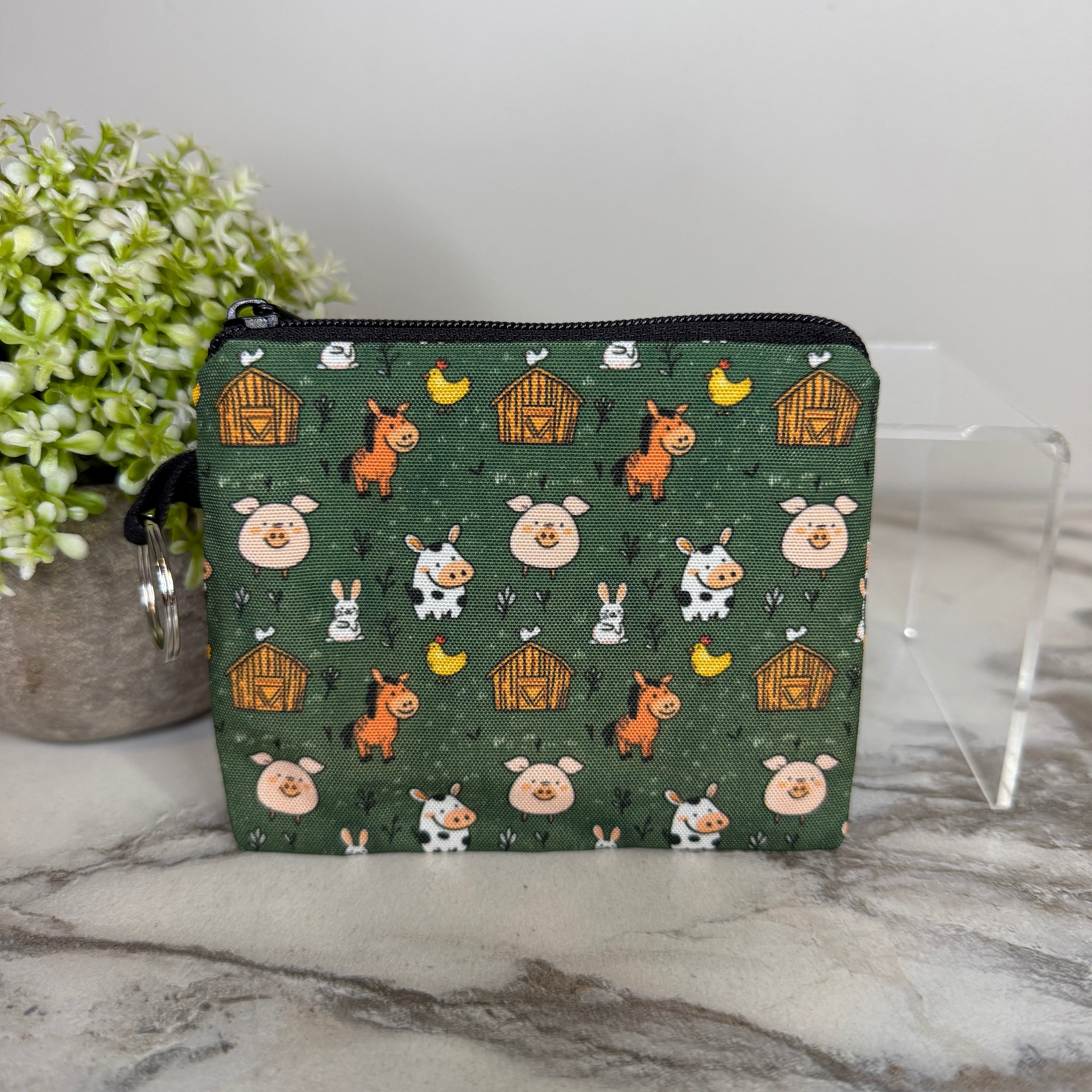 Mini Pouch - Farm Animals