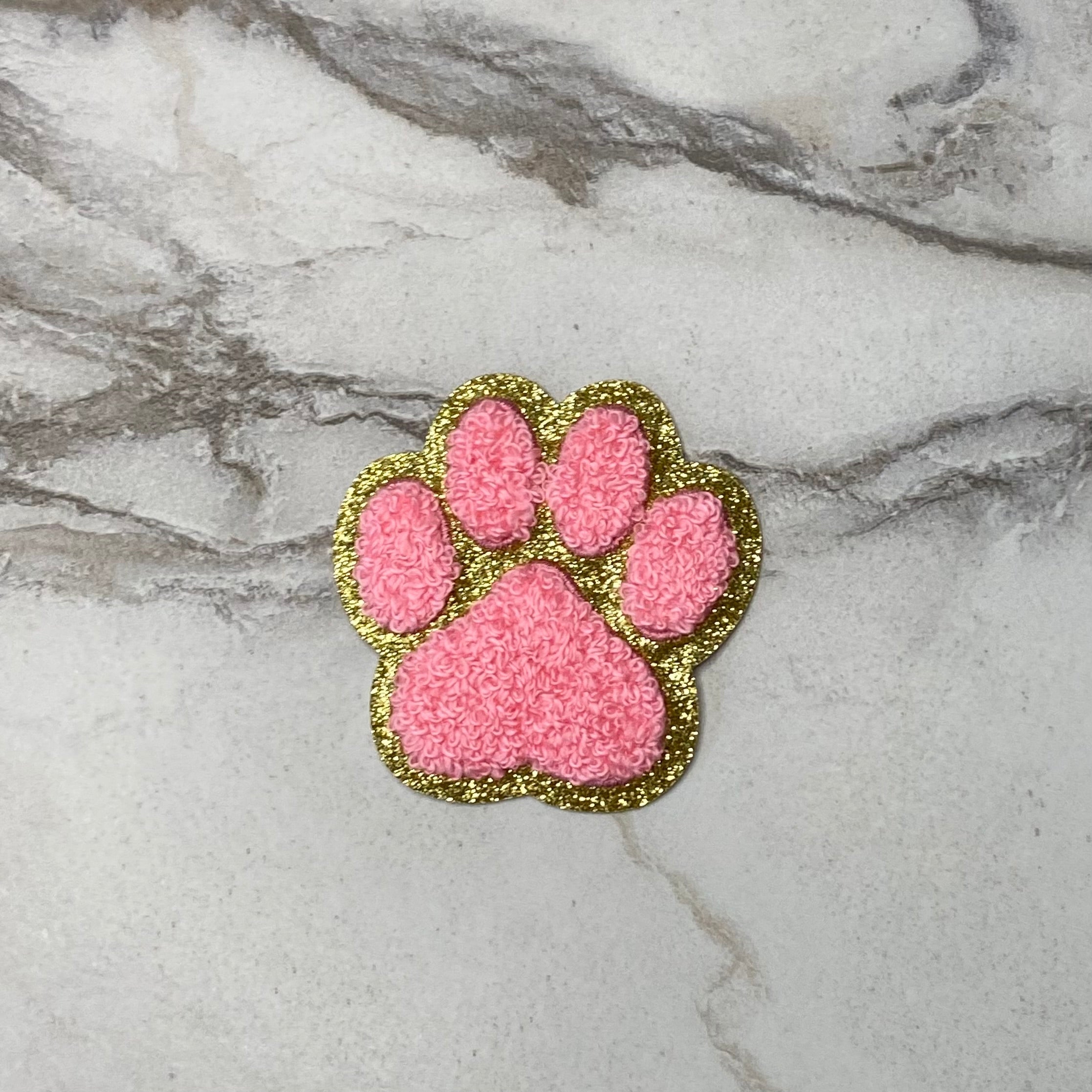 Patch Chenille - Paw Print