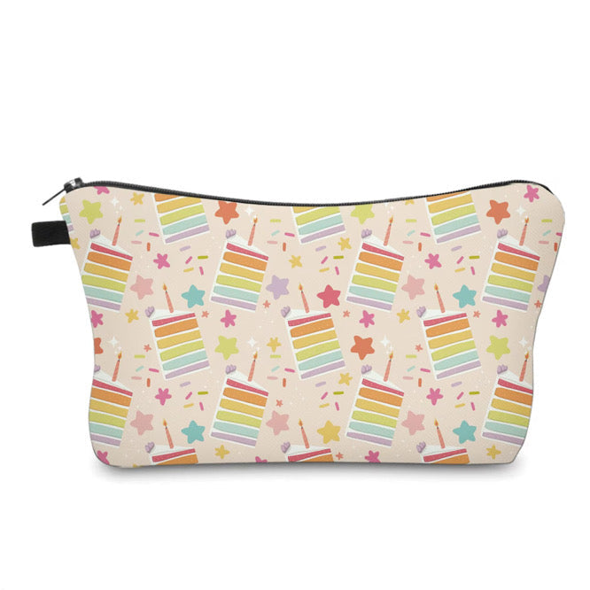 Pouch - Rainbow Birthday Cake