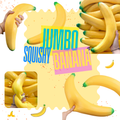 Squishy Toy - Banana, Jumbo - PREORDER