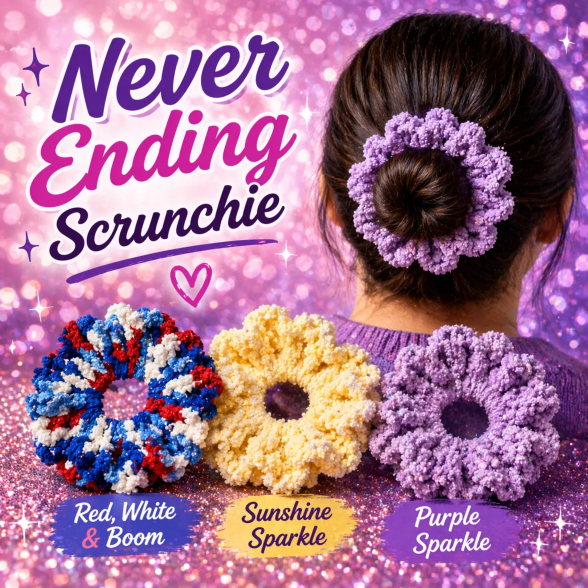 Never Ending Scrunchie