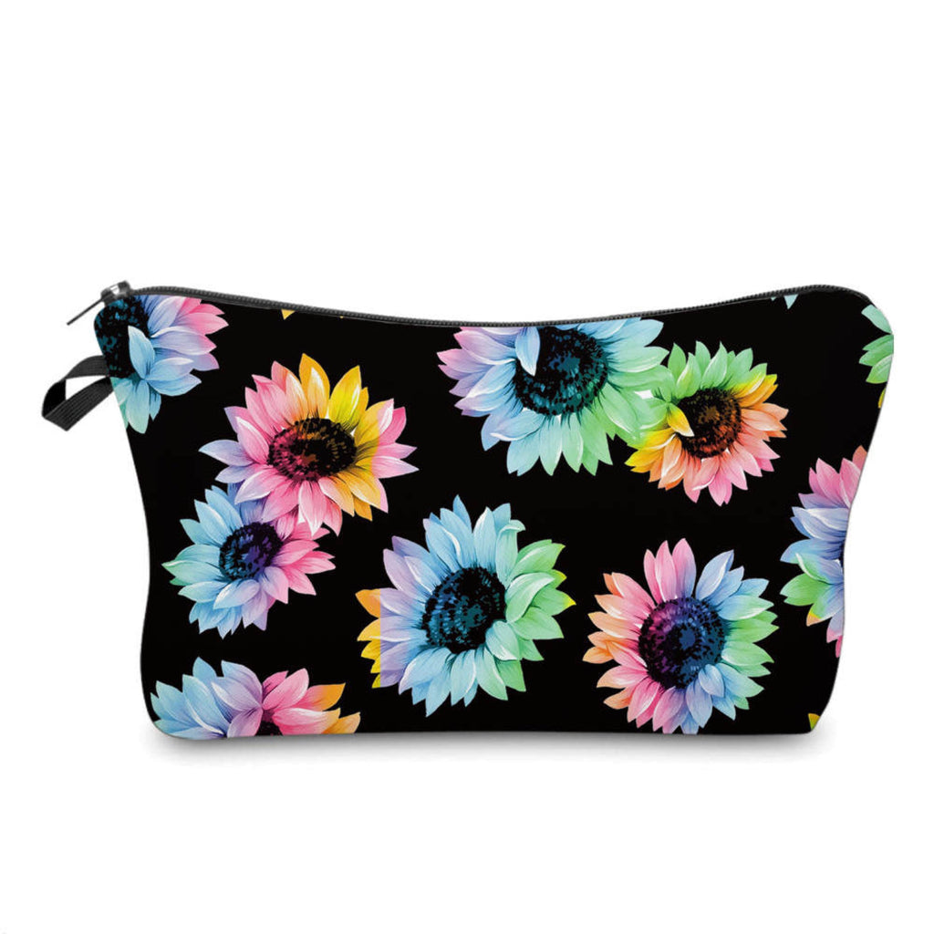 Pouch - Floral, Sunflower Rainbow