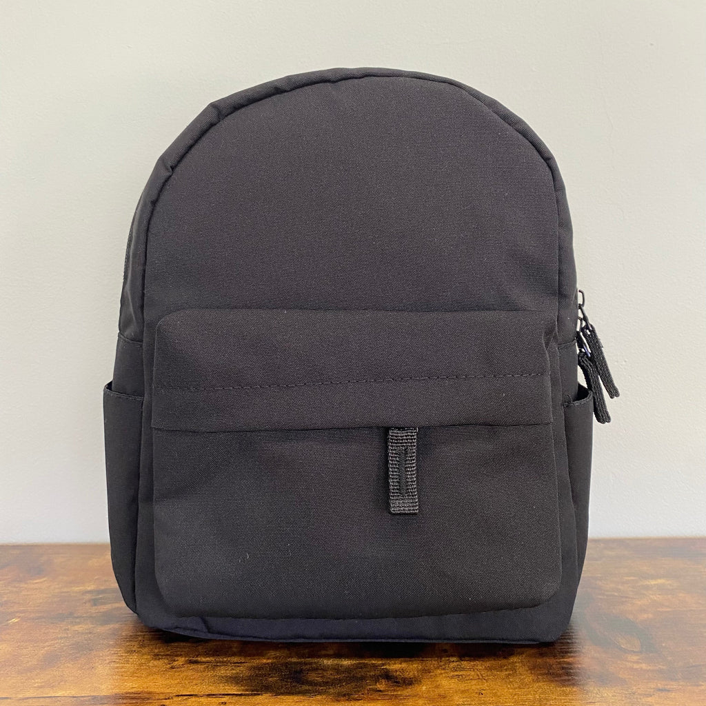 Mini Backpack - Solid Black