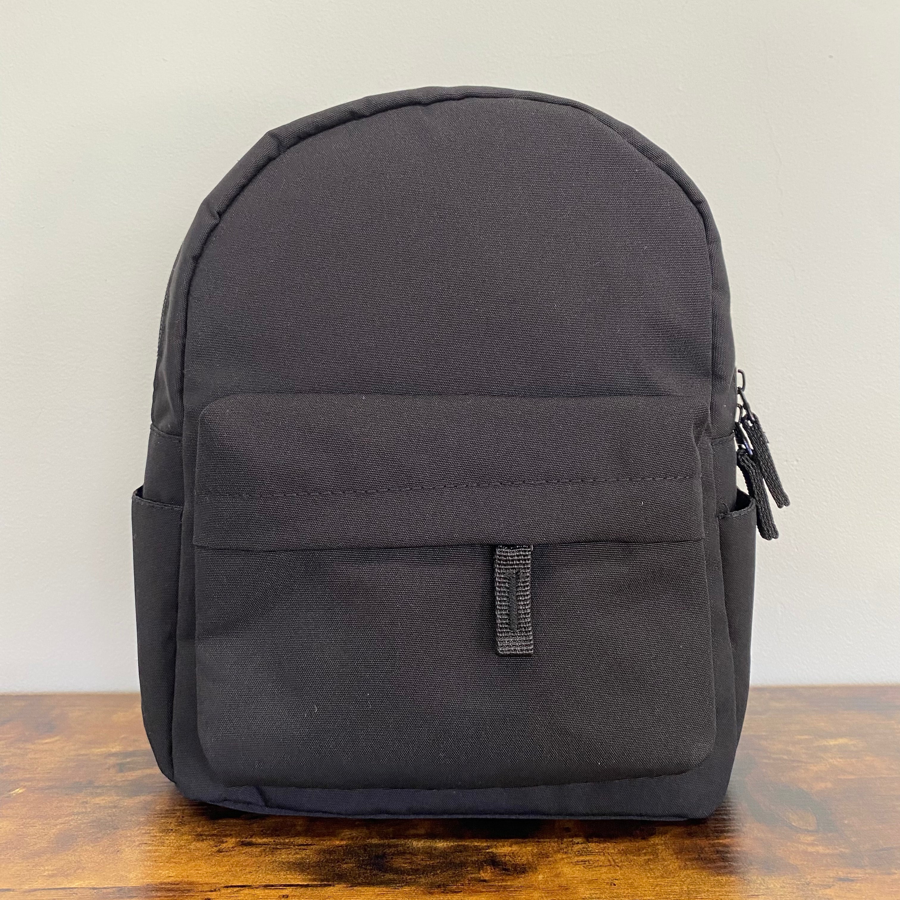 Mini Backpack - Solid Black