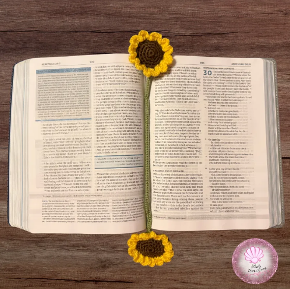 Sunflower Bookmark