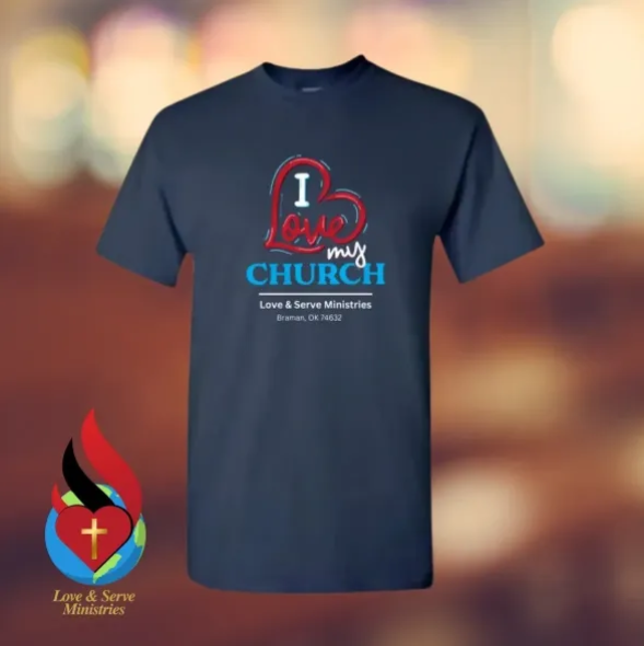 I Love My Church Shirt